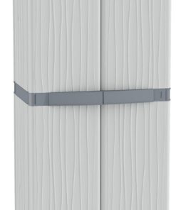 Terry, Base 3700 UW, Armario 2 Puertas con Divisor Vertical, 4 Estantes Internos. 70x43,8x181,8 cm