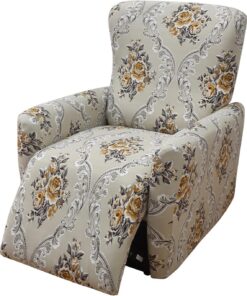 Funda para sillón reclinable Funda para sillón Relax con Bolsillo Protectoras para Sillones Butacas Relax Reclinable
