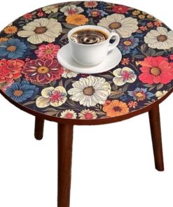 Mesa Auxiliar, Mesa de té de Madera para Patio, Mesa de té al Aire Libre | Escritorio de Bebidas, insuperable, mesas auxiliares versátiles para café, Aperitivos, jardín, Pasillo y Dormitorio