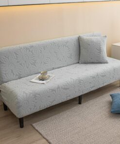 Funda De Sofá Sin Brazos Funda para Sofá Cama Fundas Plegable Universal Fundas Sofás Cama Clic Clac Futon Sofás Protector 2/3 Plazas Antideslizante(Style 3#,L:180-200CM(71-90in))