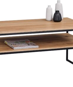 M2 Kollektion Mika 2 Mesa de Centro, Madera de Roble, marrón