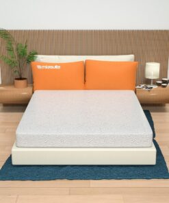 miasuite i sogni italiani Colchón 150x190 de 14 cm de Altura - Aloe Vera, «Waterfoam», Plegable, para Sofa Cama | Plus