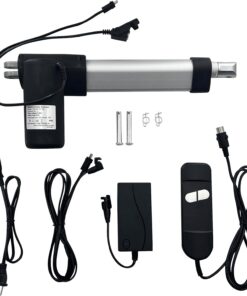 Power Recliner Deltadrive 1.28.000.131.30 - Kit de actuador de motor para silla elevadora | Tamaño mínimo de instalación: 389 mm, carrera: 210 mm, repuesto del actuador lineal del motor de sofá eléctrico