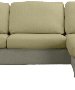 Estoralis Java | Funda Asiento y Respaldo sofá y sillón Bielástica | Tejido Súper Elástico C/ 02 Crema | Talla L (Entre 50-85 cm x 95-130 cm y 10-20 cm Alto