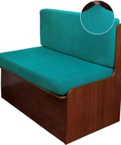 CRFATOP Fundas de Cojines de Comedor para Caravana Jacquard Fundas Deslizables de Cojín de Camper Elásticas Funda de Sofá Loveseat Sillón Protector de Muebles para Caravana Camper Banco de Coche 1