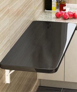 XJBTBA Mesa de Pared Plegable: Mesa de Comedor montada en la Pared Que Ahorra Espacio, Escritorio Flotante versátil para Espacios pequeños, Mesa Plegable compacta para el hogar, Oficina y Comedor
