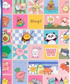 Mr. Wonderful Carpeta Separadora Wonder Comic – Carpeta Organizadora con 12 Separadores y Solapas