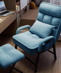 Sillón reclinable plegable moderno para dormitorio/sala de estar, cómoda silla de descanso