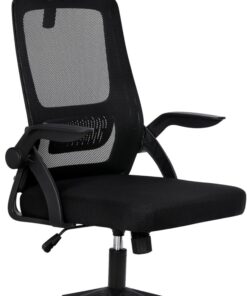 Silla de Escritorio y Oficina de Trabajo - Ergonómica Ajustable y Reclinable - Reposabrazos móviles, Cabezal, Reposacabezas, Función de Inclinación, Silla Giratoria, Soporte Lumbar, Negro
