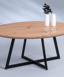 M2 Kollektion Yarra - Mesa de Centro o sofá (Madera, 90 x 38,5 x 70 cm), Color marrón
