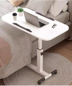 Mesa rodante para Oficina Mesita de Noche móvil en la Cama, Mesa Ordenador, Dormitorio, Escritorio Elevador, portátil for el hogar, Plegable Estudio