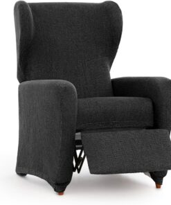Eysa - Funda de sillón Relax elástica Ulises - Color Gris Oscuro