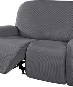 Fundas elásticas para sofás reclinables, Fundas de Spandex para sillones reclinables. | Fundas de sofá con parte inferior elástica