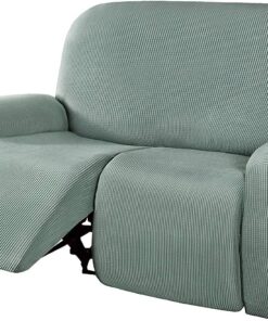 Fundas elásticas para sofás reclinables, Fundas de Spandex para sillones reclinables. | Fundas de sofá con parte inferior elástica