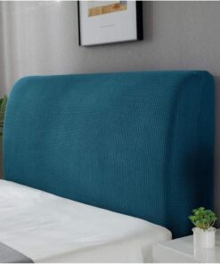 Funda de cabecera de Cama de algodón Doble, Funda de cabecera de Cama, protección de Muebles, de Tela elástica, decoración de Dormitorio a Prueba de Polvo(2,120 * 70CM)