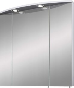 Schildmeyer Verona LED Armario con Espejo, Ancho 80 cm