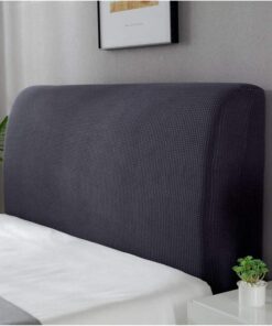 Funda de cabecera de Cama de algodón Doble, Funda de cabecera de Cama, protección de Muebles, de Tela elástica, decoración de Dormitorio a Prueba de Polvo(11,120 * 70CM)