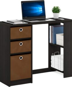 Furinno Escritorio De Computadora Marrón