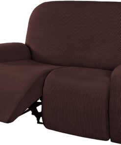 Fundas elásticas para sofás reclinables, Fundas de Spandex para sillones reclinables. | Fundas de sofá con parte inferior elástica