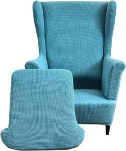 Funda para sillón orejero Fundas para sillas de ala elásticas Funda para sillón de alas Impresas