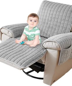 De Sofá Protector Para Reposabrazos De Sillón Ultra Suave, Con Un Estilo | Lavable Para Sillón Del Hogar, Muebles Del Hogar, Perros, Mascotas Y Niños Pequeños