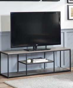 Julian Bowen Mueble para TV Staten, efecto cemento/negro