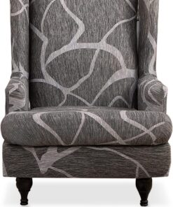 Fundas Decorativas para Sillones Elegante Extensible,Elástica Funda De Sillón Lavable Antideslizantes Funda Protector para Sillón,Poliéster Funda para Sillón Estampada Moderno