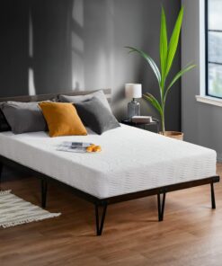 Oleesleep 25cm Híbrido Colchón / Espuma Fría de Gel / Muelle Inoxidable / Colchón / Muelles ensacados / Oeko-Tex / CertiPUR-US / Colchón Confort / Colchón Enrollable / 3 capas / 90 x 200cm / Blanco