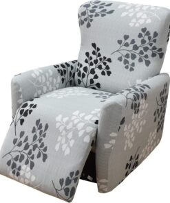 4 fundas para sillón reclinable, universales, modernas, elásticas, lavables y extraíbles (color 04)
