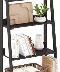 Furinno Escala de Bibliotecas de 5 Niveles, Espresso