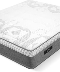 Win Rest Colchón 135X190 cm - Visco Gel Altamente Transpirable Modelo Agora, Altura 29 cm, Núcleo Espuma Cloud Foam Viscoelástico, Firmeza Media, Tejido Strech, Hipoalergénico, Fabricado en España
