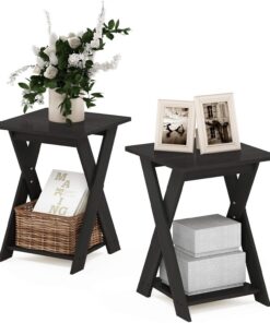 Furinno Mesa Auxiliar marrón
