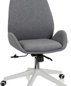 hjh OFFICE 729432 Silla de Escritorio AVEA I Tela Silla de Oficina giratoria de Altura Regulable con Respaldo ergonómico Alto