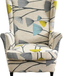 EBETA Funda de sillón para sillón con Orejas Completo, Funda Reclinable de Orejero (Diente de león)