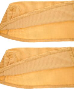 PRETYZOOM Fundas para Reposabrazos de Sofá, Elásticas, Antideslizantes, Polar Fleece, Lavables, para Oficina y Sofá de Tienda