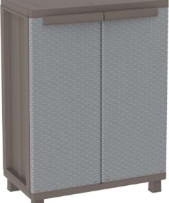 Terry, Jrattan 68 , Armario 2 Puertas con 1 Estante Interno. 68X37,5X91,5 cm