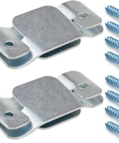 Juego de 4 Conectores de Metal para sofá, Silla reclinable, Silla o Tumbona