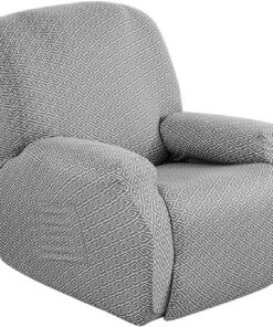Funda para sofá reclinable Funda elástica para sillón de Descanso 4 Piezas Funda elástica para sillón reclinable, sillón de Masaje(Btc06)