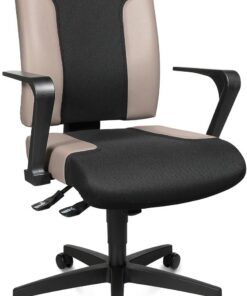 TOPSTAR tf20rs100 Oficina giratoria Two 20 con reposabrazos Fijo R2 Europa, Funda de Tela