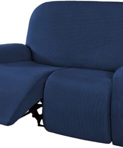 Fundas elásticas para sofás reclinables, Fundas de Spandex para sillones reclinables. | Fundas de sofá con parte inferior elástica
