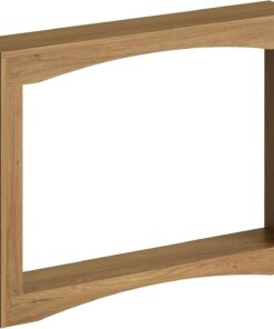 YATINEY Mesa de Consola Estrecha de 100 cm de Largo, Mesa Auxiliar Ultrafina, Decorativa Rústica, para Sala de Estar, Pasillo, Entrada, Nogal Claro XCT19VV