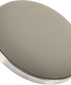Cabilock Asiento de Silla de Bar Redondo Gris Claro con Cojín Acolchado Parte de Repuesto para Taburete de Bar Cómodo y Fácil de Limpiar Adecuado para Uso Doméstico y Oficina