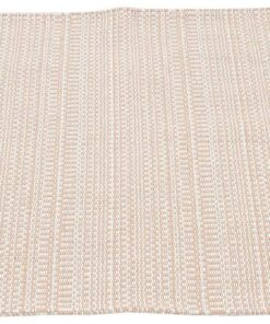 VICASKY Funda Antideslizante Elástica y Protectora para Reposabrazos de Sofá Beige de Algodón y Lino para Sillones y Decoración del Hogar