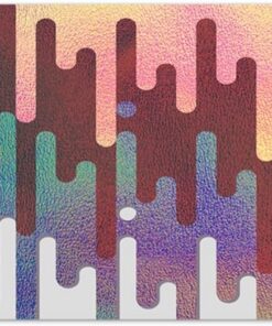 Coloray Alfombrilla de Escritorio Protección de Escritorio 90x45 cm Largo Antideslizante para Teclado de Vinilo Gaming de Ratón - Líneas abstractas