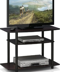 Furinno Soportes De Tv Nogal oscuro