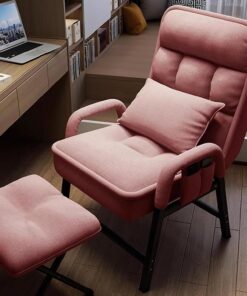 Moderna silla reclinable plegable – Cómodo sillón reclinable para dormitorio/sala de estar – Silla de ocio relajante – Elegante silla de descanso para máxima comodidad
