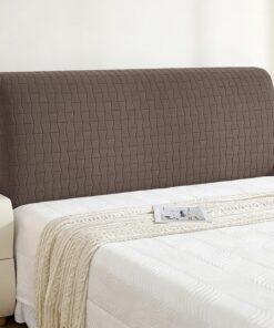 Ystyle Funda Cabecero Cama Elástica, 180CM, Marrón Claro | Alta Elasticidad Fundas Cabeceros Cama, Dormitorio Moderno Fundas Para Cabeceros De Cama, Protección Integral Contra Manchas