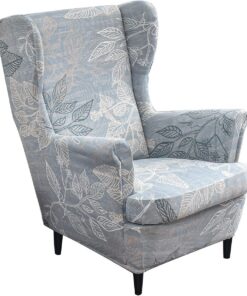 Funda para Sillas de Orejas Fundas de sillón Orejero elástica Funda Cojín Independiente Funda para Sillón Lavable Moderno Universal Patrón ​Impreso Fundas Decorativas para Sillones