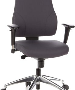 hjh OFFICE Silla de Oficina Silla giratoria Pro-Tec 200 Tela ergonómica Respaldo Ajustable en Altura Antracita
