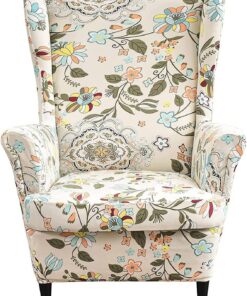 Funda Cubre Sillón ,Decorar Stretch Funda de Sillón Funda Orejero 2 piezas fundas para sillones orejeros Cubierta de Sillón Protección de Muebles Funda De Sillón Orejero Funda De Sillón ( Color : 13 )
